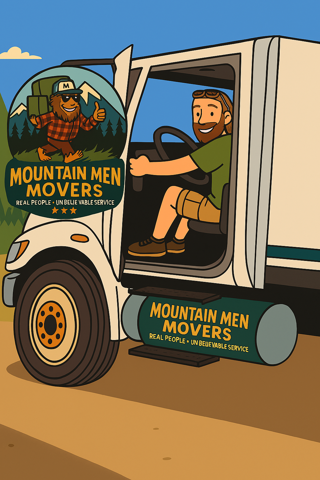 Mountain Men Movers Truck